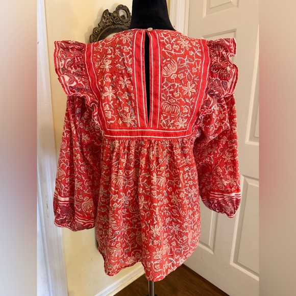 Anthropologie Cleobella Mylah Boho Blouse - Picture 6 of 9